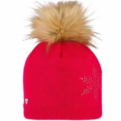Bonnet Rossignol L3 W FILY FUR Red