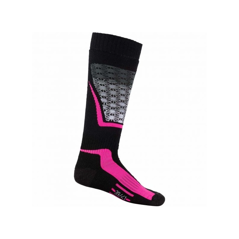 Chaussettes De Ski Rossignol W WOOL & SILK Fluo Pink 3 Chaussettes De Ski Rossignol W WOOL & SILK Fluo Pink