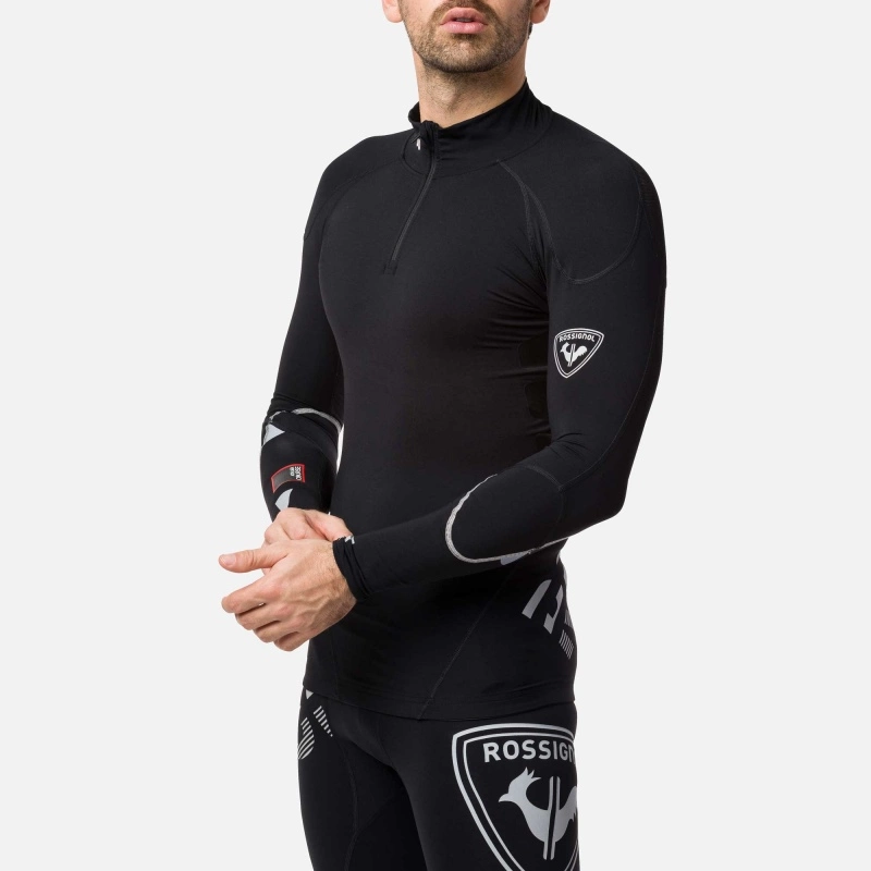 Haut De Compression Rossignol INFINI RACE TOP Black 4 Haut De Compression Rossignol INFINI RACE TOP Black – Image 2