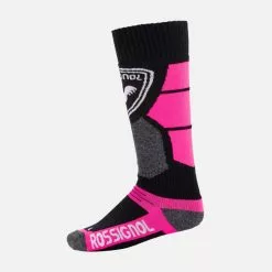 Chaussettes De Ski Rossignol JR PREMIUM WOOL Fluo Pink