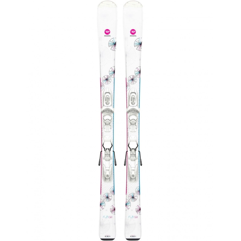 Pack De Skis Rossignol FUN GIRL KX + KID X 3 Pack De Skis Rossignol FUN GIRL KX + KID X