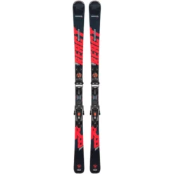 Pack De Skis Rossignol REACT R8 HP + Fixations NX 12 KONECT GW B80 Black / Red