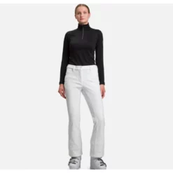 Pantalon Rossignol W SKI SOFTSHELL PANT Blanc -Rossignol Vente pantalon rossignol w ski softshell pant blanc 1