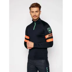 Polaire Rossignol CLASSIQUE HERO DEMI ZIP Dark Blue -Rossignol Vente polaire rossignol classique hero demi zip dark blue 3