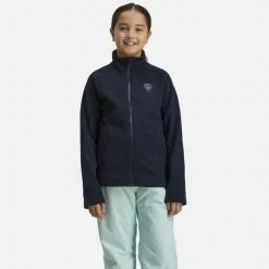 Devant -Rossignol Vente polaire rossignol girl fz clim black 1