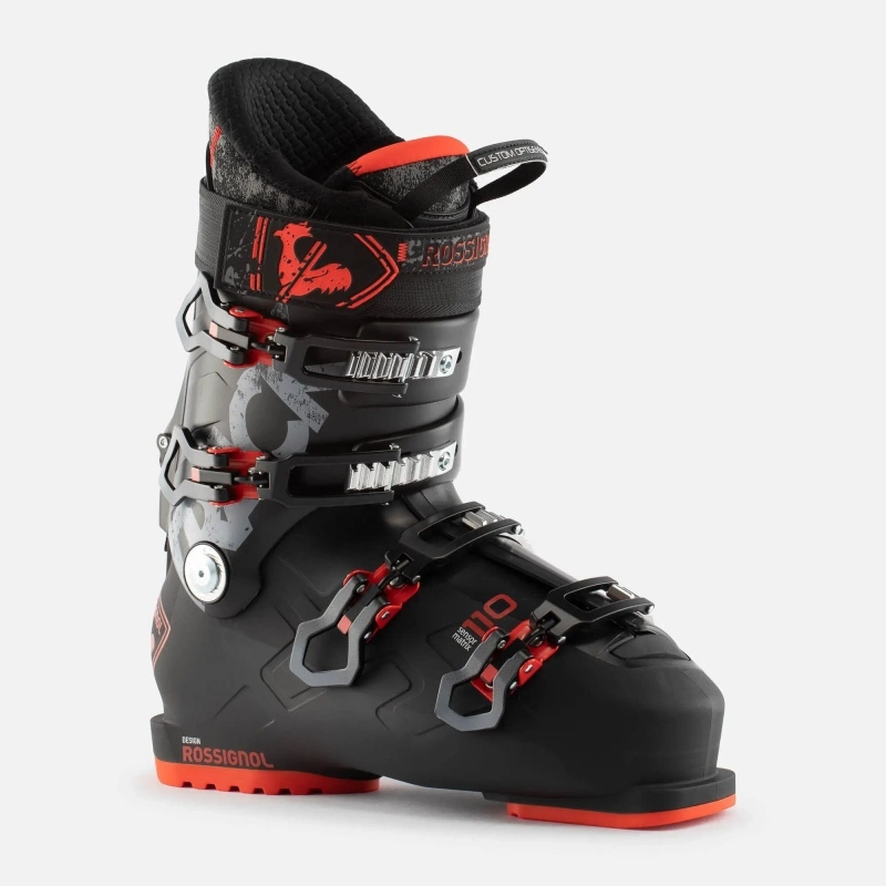 Chaussure De Ski Homme Rossignol TRACK 110 Black Red 3 Chaussure De Ski Homme Rossignol TRACK 110 Black Red