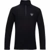 Rossignol GIRL 1/2 ZIP FLEECE Noir -Rossignol Vente rossignol girl 12 zip fleece bleu clair