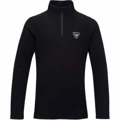Rossignol GIRL 1/2 ZIP FLEECE Noir