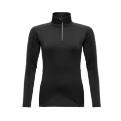 Sous-pull Femme Rossignol W CLASSIQUE 1/2 ZIP Noir