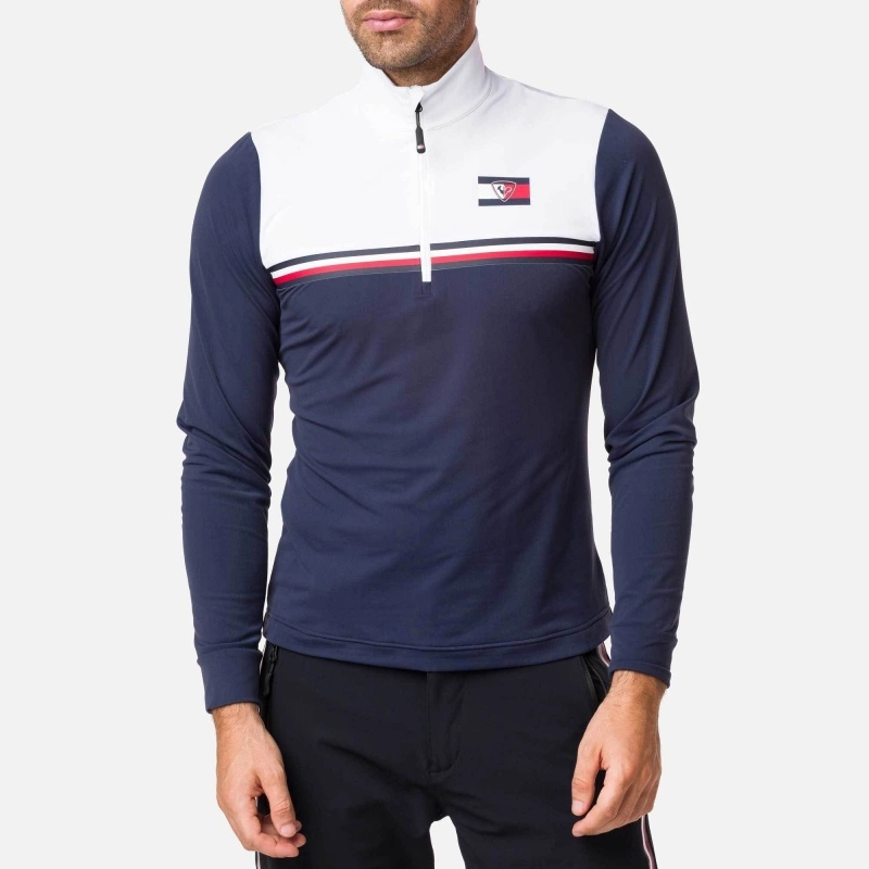 Sweat 1/2 Zip Rossignol X Tommy Hilfiger GLOBAL STP Sky Captain 5 Sweat 1/2 Zip Rossignol X Tommy Hilfiger GLOBAL STP Sky Captain – Image 3