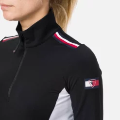 Sweat Rossignol X Tommy Hilfiger W UNDERLAYER Jet Black -Rossignol Vente sweat rossignol x tommy hilfiger w underlayer jet black 3