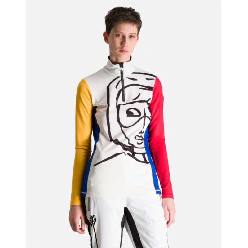 Sweatshirt Rossignol BESSY 1/2 ZIP TOP W 3 Sweatshirt Rossignol BESSY 1/2 ZIP TOP W