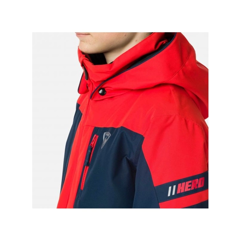 Veste De Ski Rossignol BOY COURSE Red 4 Veste De Ski Rossignol BOY COURSE Red – Image 2