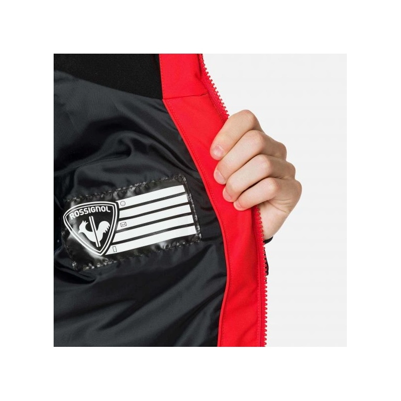 Veste De Ski Rossignol BOY COURSE Red 7 Veste De Ski Rossignol BOY COURSE Red – Image 5