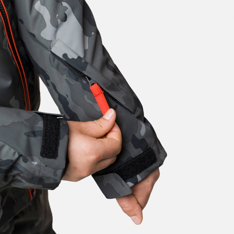 Veste De Ski Rossignol BOY FONCTION PR JKT Camo Grey 6 Veste De Ski Rossignol BOY FONCTION PR JKT Camo Grey – Image 4