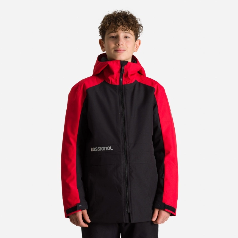 Veste Rossignol BOY FREE Black/Red 3 Veste Rossignol BOY FREE Black/Red