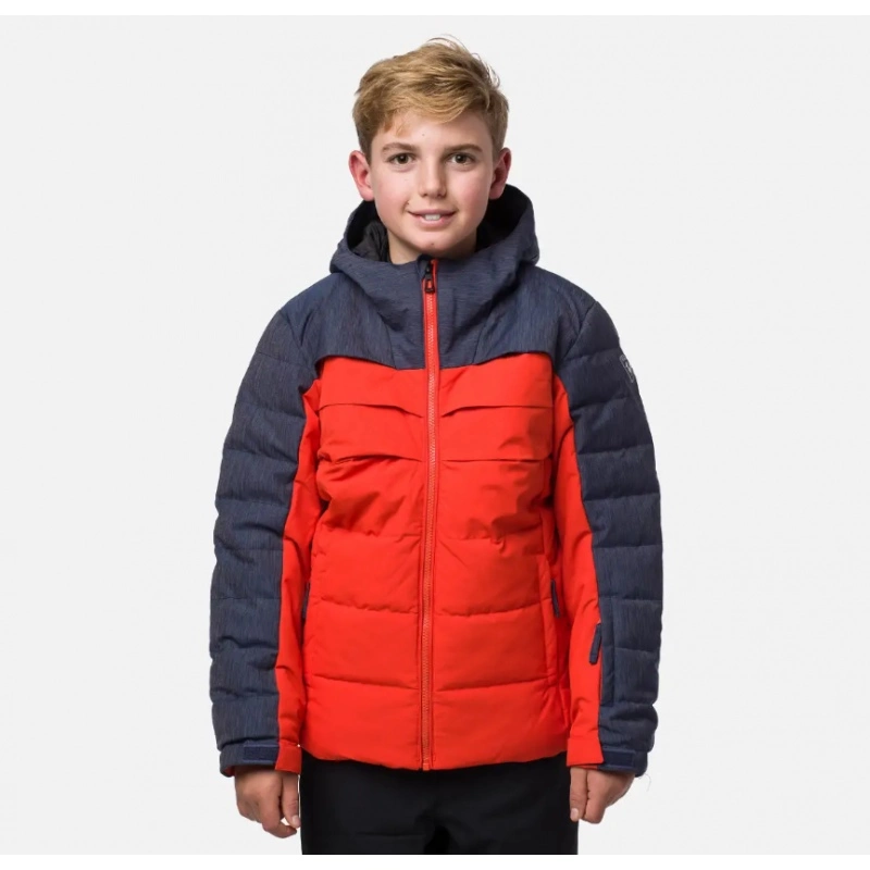 Veste Rossignol BOYS POLYDOWN JKT Orange 3 Veste Rossignol BOYS POLYDOWN JKT Orange