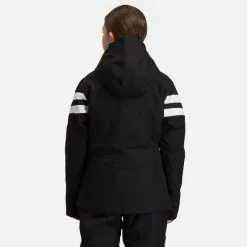 Devant -Rossignol Vente veste rossignol girl ski black 1