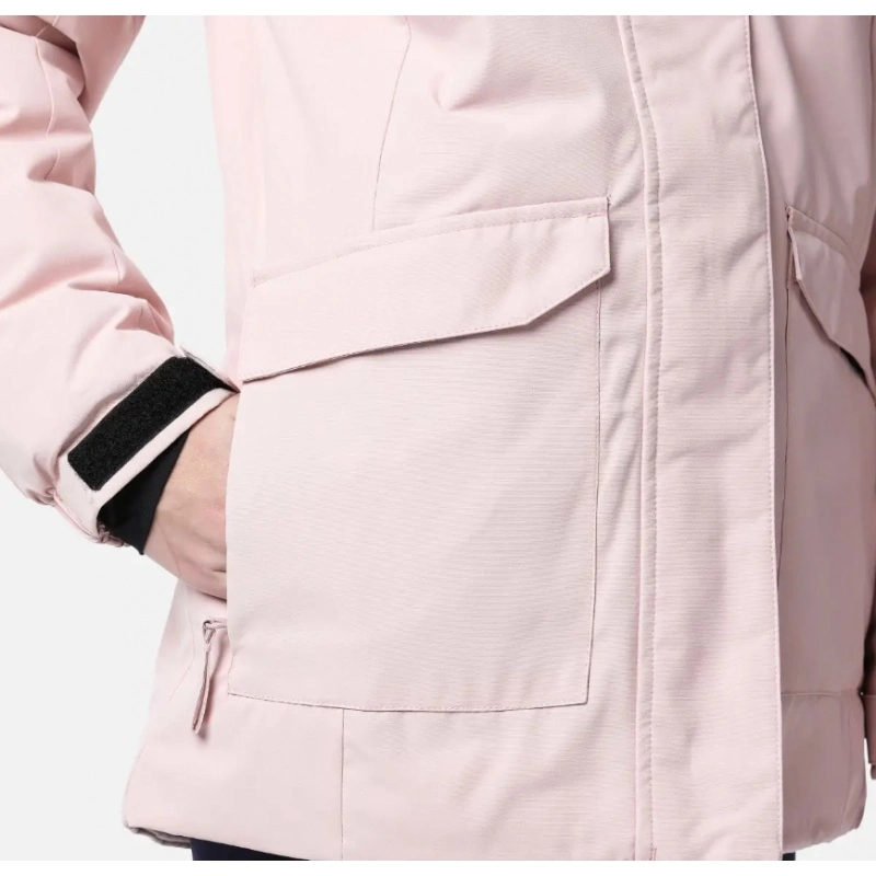 Veste Rossignol GIRLS PARKA JACKET Rose 6 Veste Rossignol GIRLS PARKA JACKET Rose – Image 4