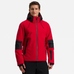 Veste Rossignol PALMARES FLAT JKT Carmin -Rossignol Vente veste rossignol palmares flat carmin 1