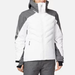 Veste Rossignol W COURBE HEATHER JKT Heather Grey -Rossignol Vente veste rossignol w courbe heather jkt heather grey 1