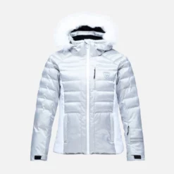 Veste Rossignol W RAPIDE METALLIC JKT Silver