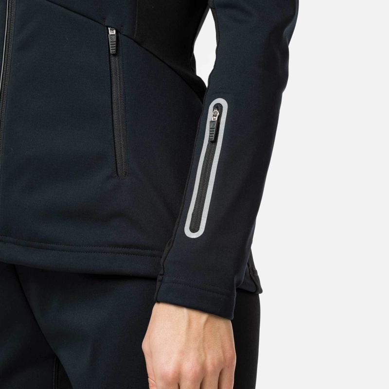 Veste Rossignol W SOFTSHELL JKT Black 5 Veste Rossignol W SOFTSHELL JKT Black – Image 3