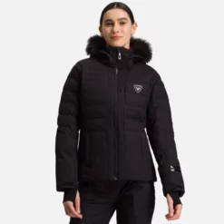 Veste De Ski Femme Rossignol W RAPIDE JKT Black -Rossignol Vente w rapide jkt 1